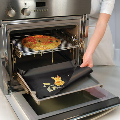 Oven Protector Heavy Duty Black Large